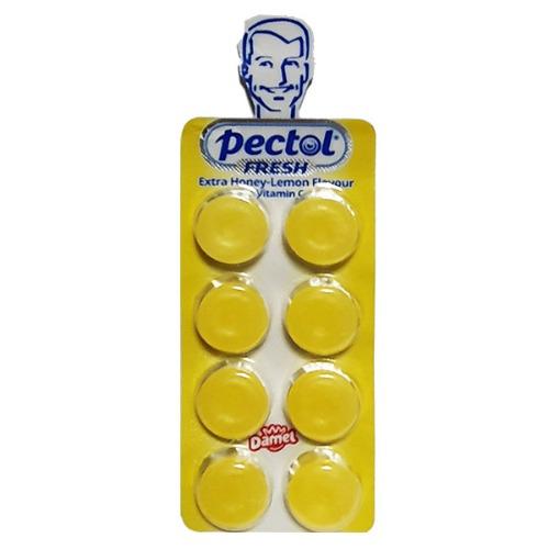 펙톨 엑스트라 허니 레몬향 캔디 사탕 19.2g