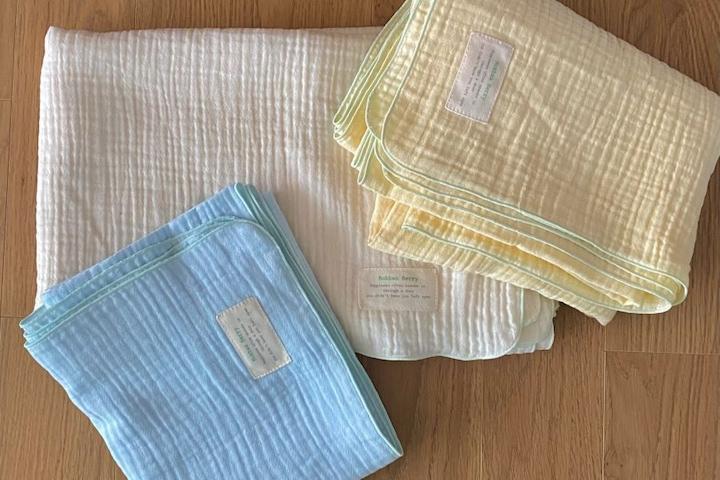 강아지이불 파스텔 거즈블랭킷 여름 애견담요 중형 3color 2size