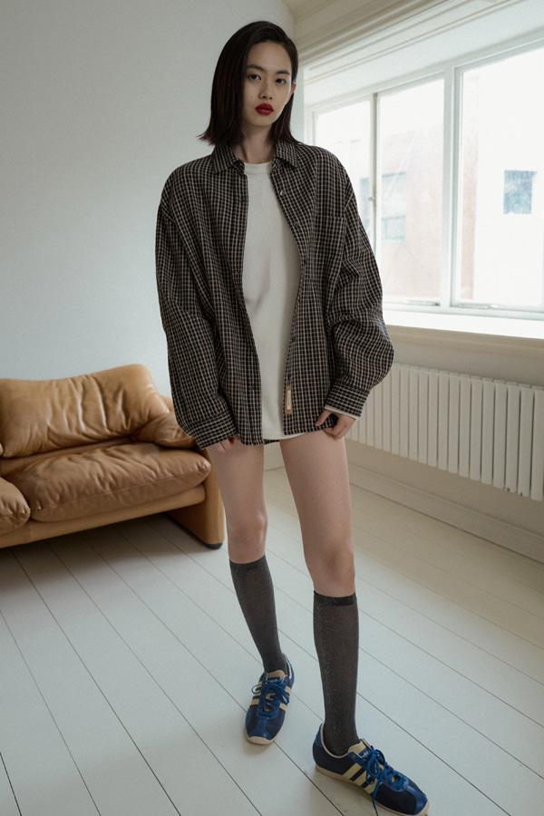 [9/4 예약배송] CHECK OVER SHIRT