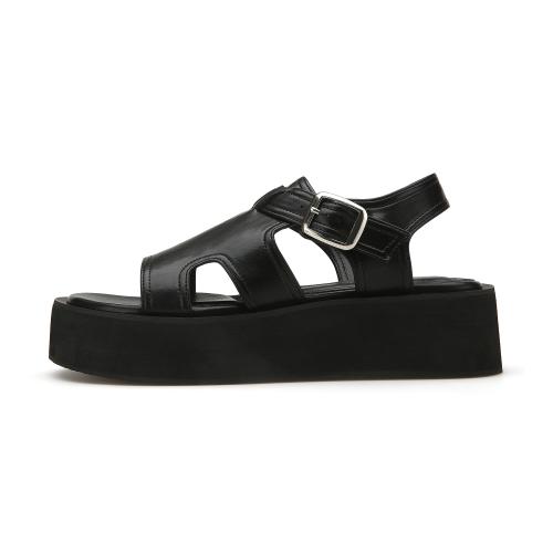 [리퍼브] 벨티드 플랫폼 샌들 412324002 (5cm/2colors)