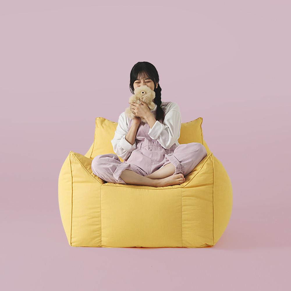 플래지어 빈백 톰 메타케어 방수 패브릭 1인용 대형 실내야외 겸용 빈백소파 싱글쇼파