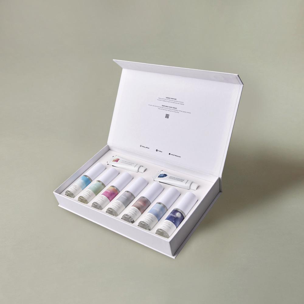 [GIFT SET] 컴팩트키트 세트 (드레스퍼퓸 20ml 7종+핸드크림 10ml 2종)