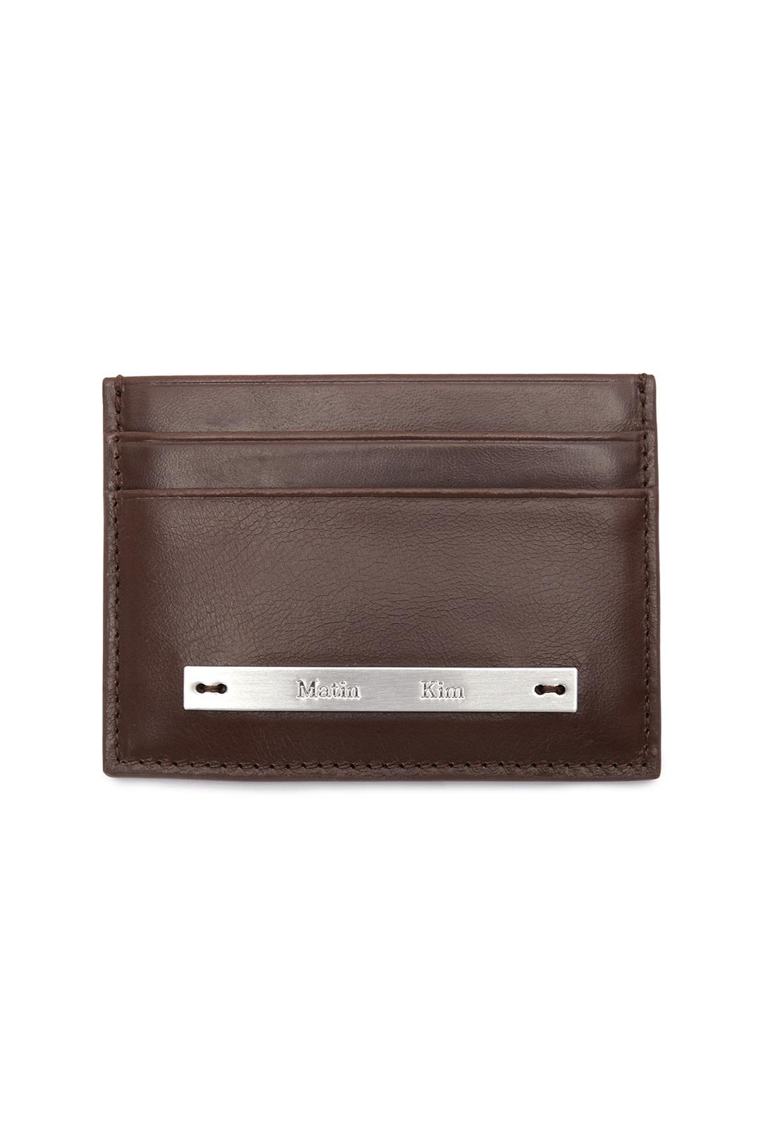 VINTAGE CARD WALLET IN BROWN