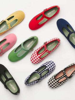 JONGDALRI T-strap flat shoes (9color)