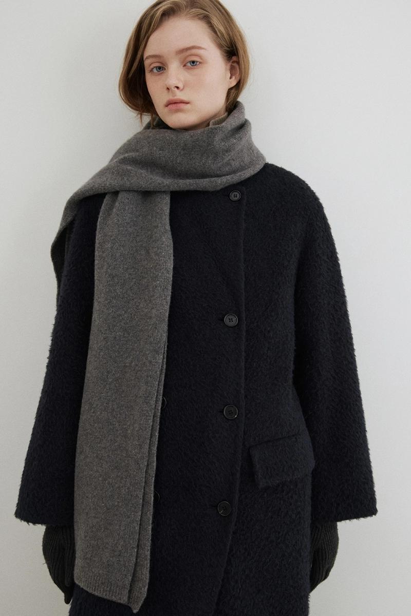 블랭크공삼 - cashmere blend knit muffler (6colors) *olive, burgundy 12/18 예약발송