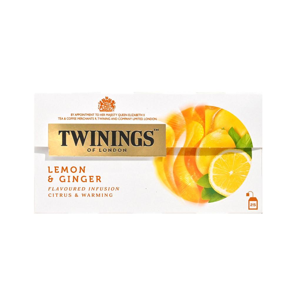 트와이닝 레몬&진저 25티백 과일티 과일차 레몬차 진저티 생강차 레몬앤진저
