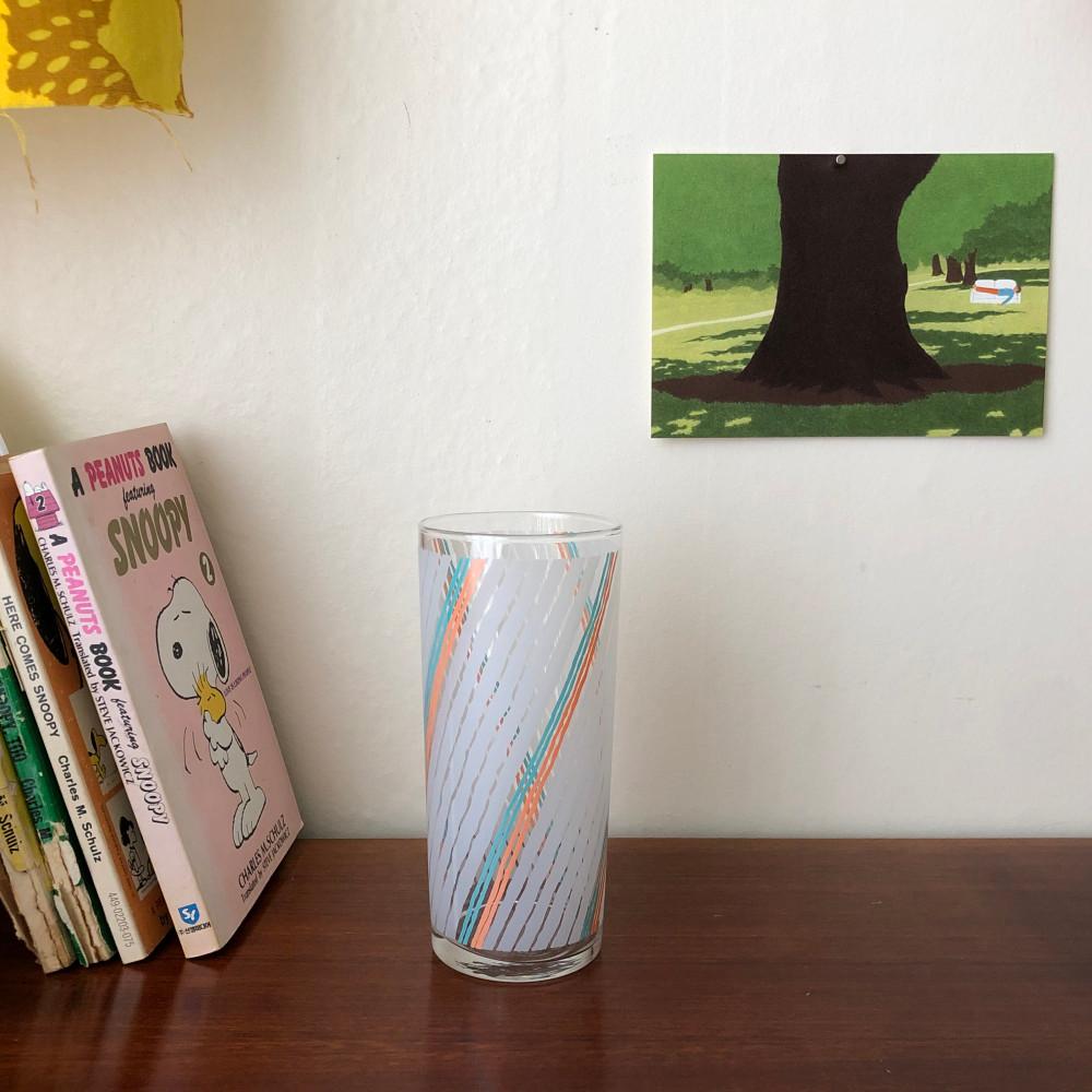 [중고][하얀곰상점] ﻿리비 주스 글라스﻿/ LIBBY / vintage glass / 빈티지컵