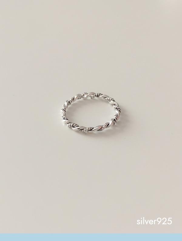 lazy ring (silver925)
