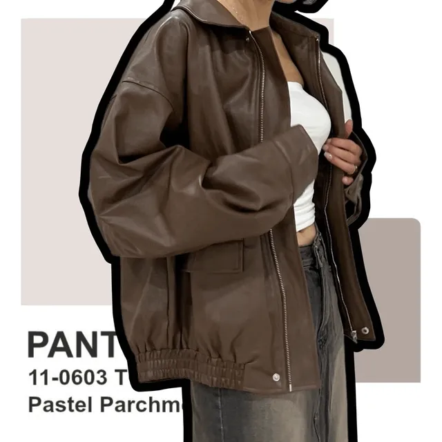 [주문폭주!!/후기극찬/고퀄완벽핏]베이직 오버핏 라이더 가죽 자켓