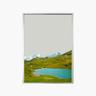 Swiss mountain lake mirror (7월13일 출고)