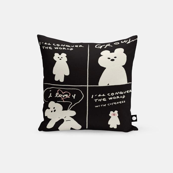 conqueror Teddy 쿠션