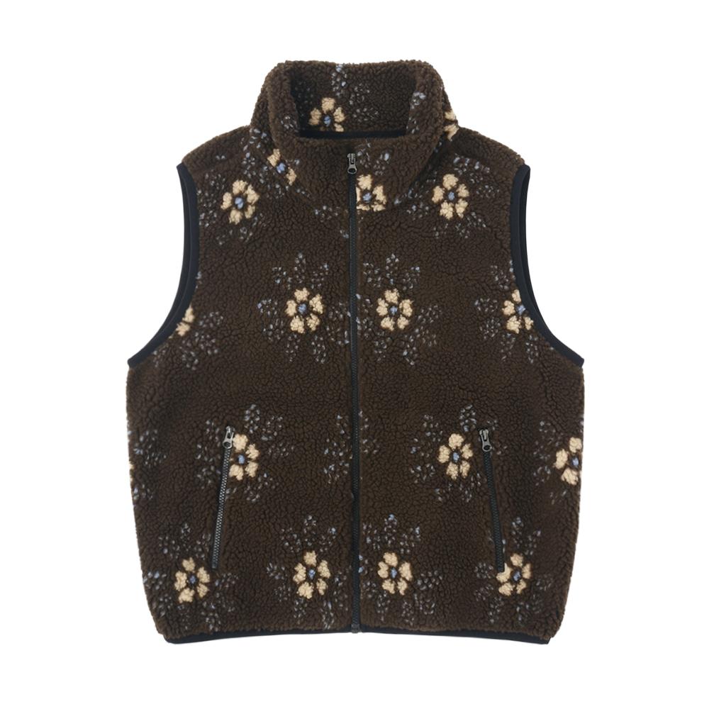 Sunflower BF Zip Vest - Brown