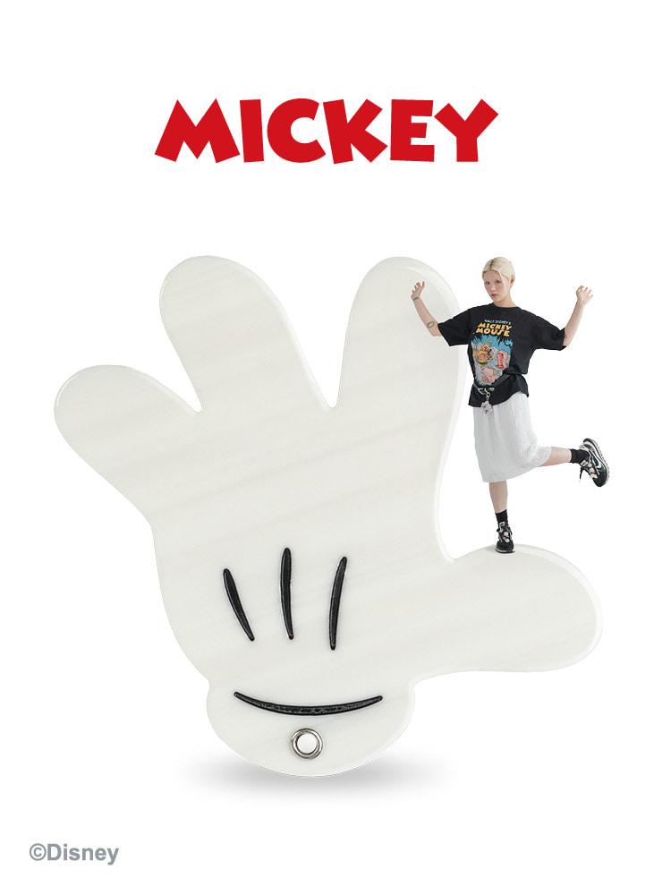 디즈니 미키핸즈 손거울 키링