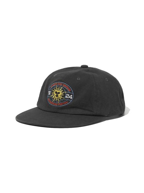Sunset Washed Cap Black