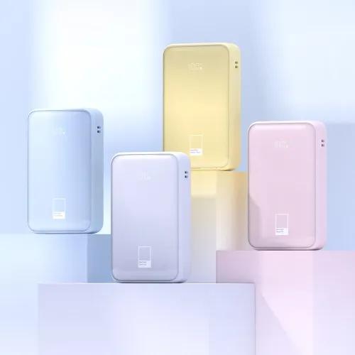 팬톤 대용량 빌트인 22W 고속 충전 케이블 LED잔량표시 20000mAH 보조배터리