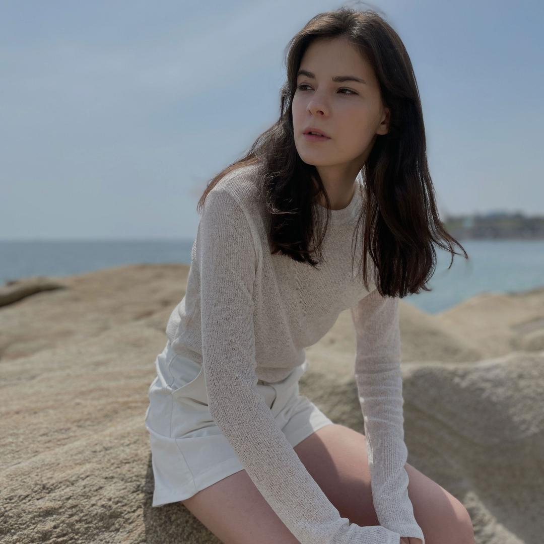 [21 SUMMER][SALT Label] LINEN LONG SLEEVE TOP_OATMEAL