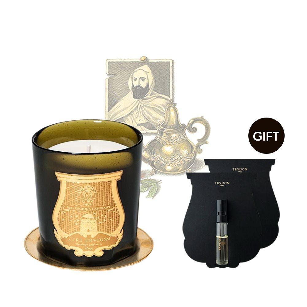 [단독] 아브 델 카데르 클래식 캔들 270g + 골드 쿠펠 세트 (향수 1.5ml x 2 증정)