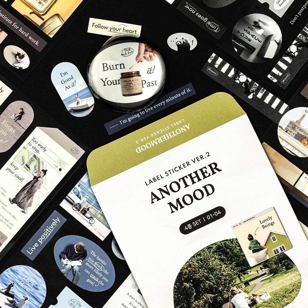 어나더무드 라벨스티커 ver.2 4종 세트