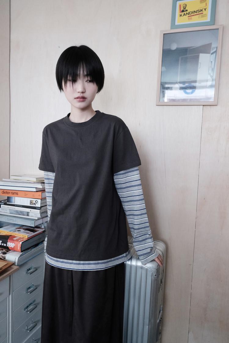 콜하그 school sleeve T (2c)
