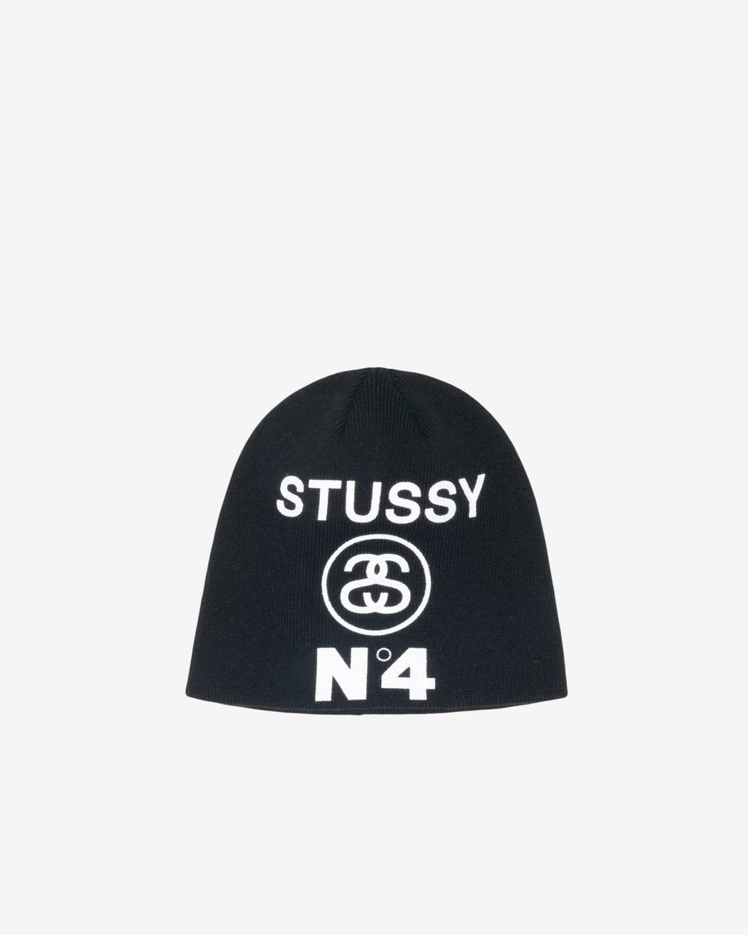 Stüssy - Men's Skullcap Number 4 - (Black)