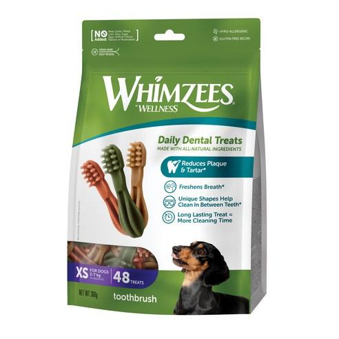 윔지스 강아지 덴탈껌 밸류백 칫솔 XS 360g, 칫솔, 360g, 1개