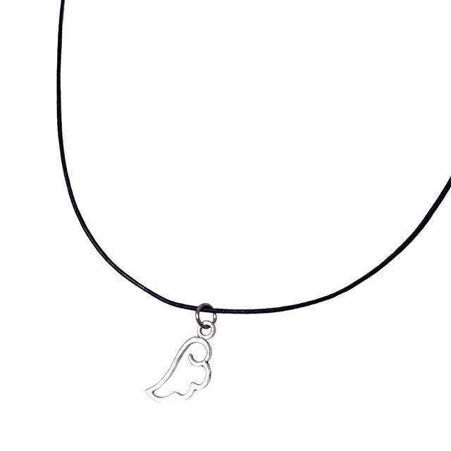 wing necklace 천연 소가죽 날개 목걸이