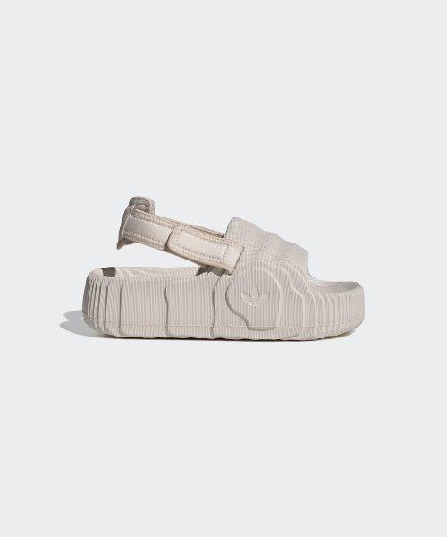 아디다스(ADIDAS)  아딜렛 22 XLG W - 베이지 / IE5651 - 사이즈 & 후기 | 무신사