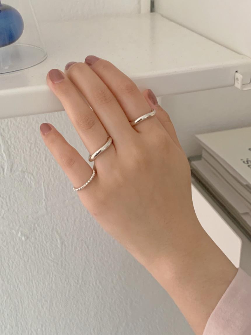 [925 silver] 마리 은 반지 (2 color)