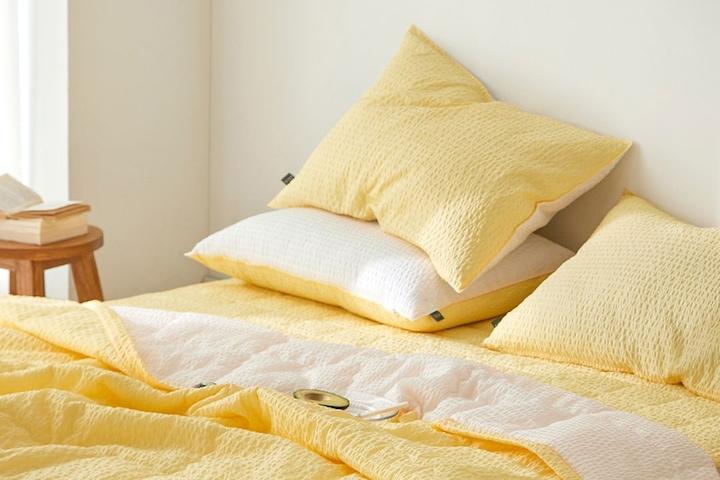 샤베트 시원한 여름 시어서커 선염 차렵이불세트 SS/Q 5컬러