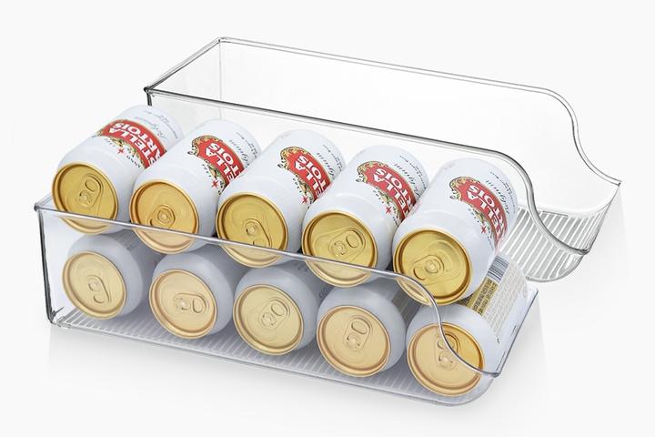 1+1 리메이크 수납 정리 트레이 냉장고 팬트리 정리함 / 캔음료홀더