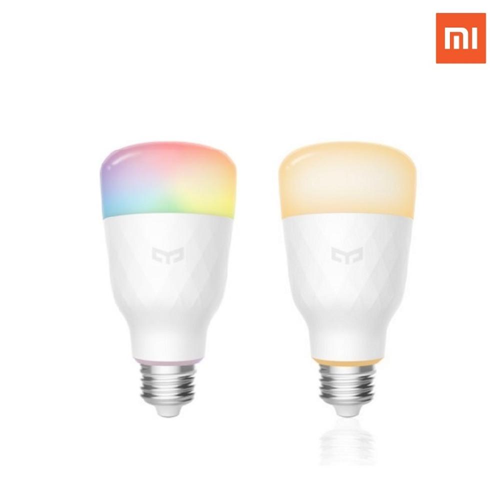 샤오미 이라이트 스마트전구 LED전구 3세대 E26 정식규격 1600만컬러 구글홈미니 클로바 어플제어