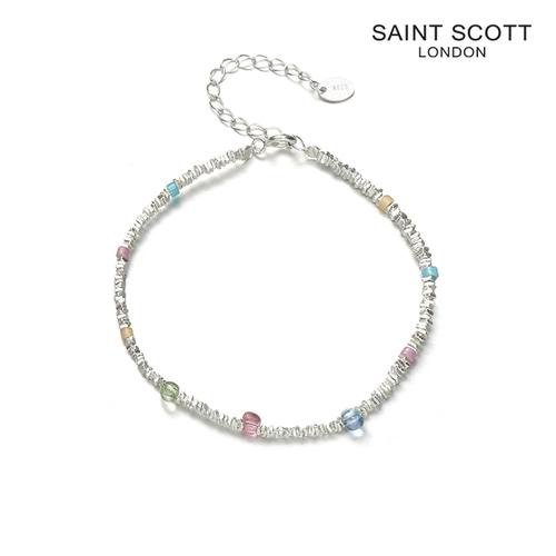 세인트스코트 STJ-BA1472WG 라이크비 실버 팔찌