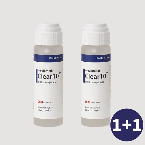 메디비 클리어텐 플러스 톡톡이 좁쌀 화농성 붉은 스팟케어 클리어10 50ml, 30ml, 2개