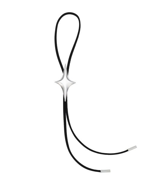 FLASH BOLO TIE - BLACK