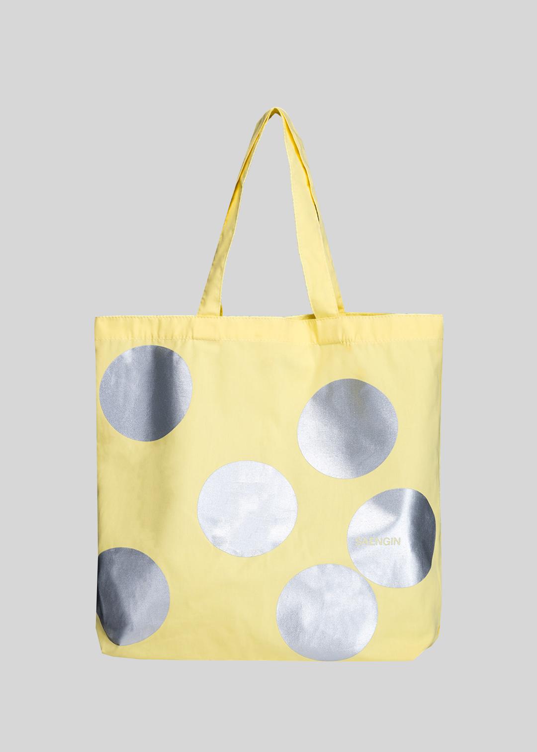 DOT TOTE BAG - LEMON