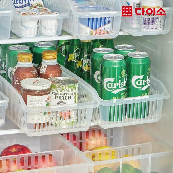 [다이소]냉장고수납바구니5호-1014186