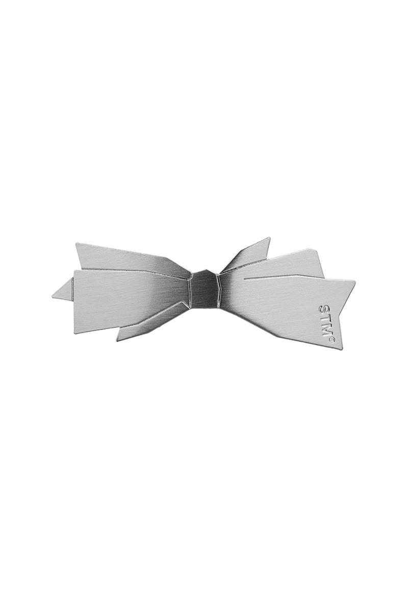 NO.442 [SILVER] RIBBON HAIR PIN [11월 3일 순차발송]