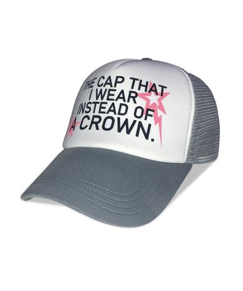 Crown Trucker Cap Grey