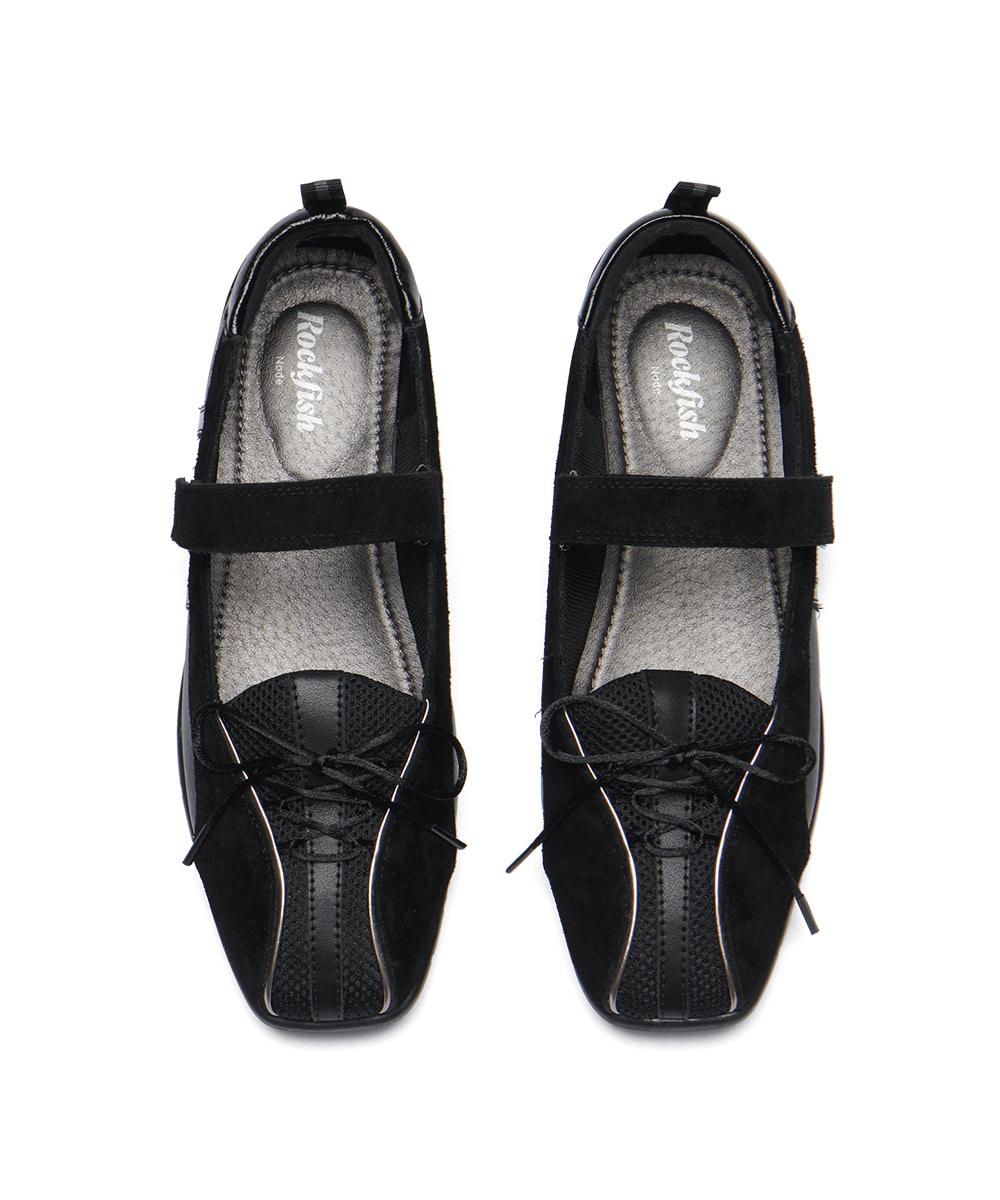 [NEW 10%] BLISS VELCRO SNEAKERS - BLACK
