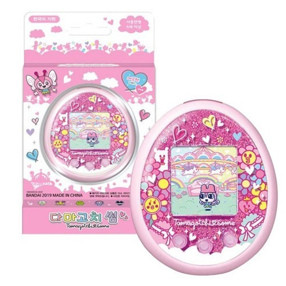 반다이코리아 다마고치썸 메르헨 핑크 Tamagotchi 게임기 한글판