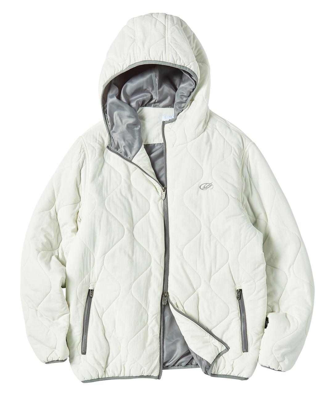 컴포터 라이트 퀼팅 자켓 오프 화이트