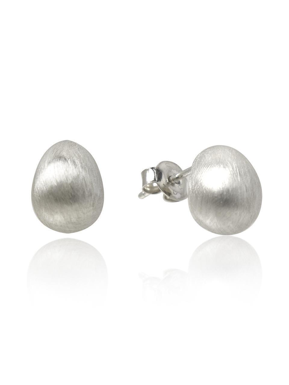 [Silver925] SE005 Matte water drop earring