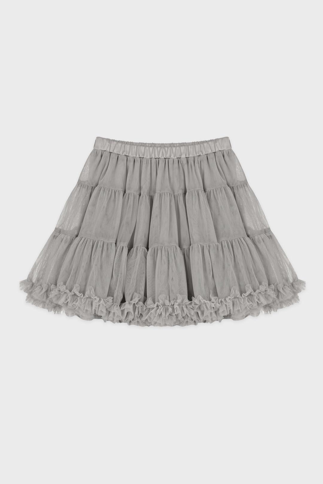 Tute Skirt (Light Grey)