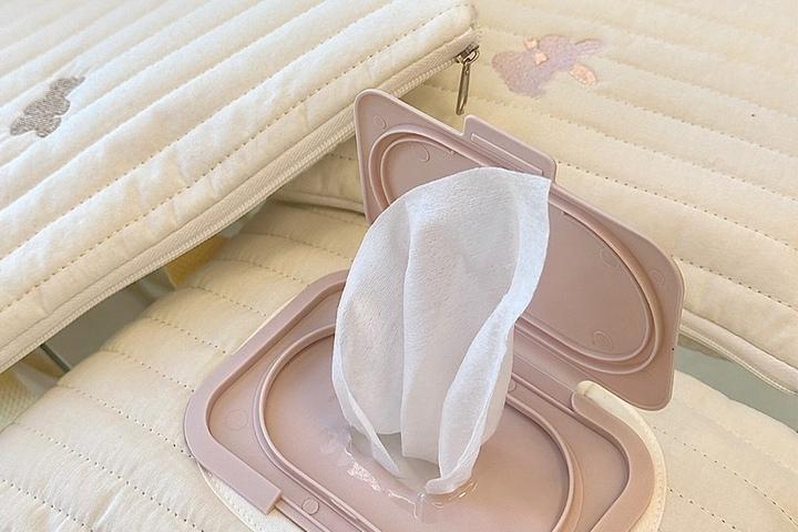 물티슈 케이스 파우치 커버 뚜껑 가방 파우치(4color)