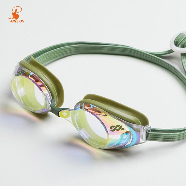 후그 에이미 터치 안티포그 미러 수경 클리어골드 그린 [AMY (CLGK)]