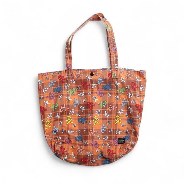 [PORTER X BEAMSBOY X BILLY] 컬러 스컬 토트백