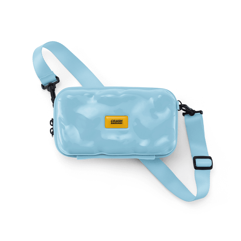 크래쉬배기지 MINI ICON TONE ON TONE SKY BLUE 크로스백 CBG-2SAC373-39