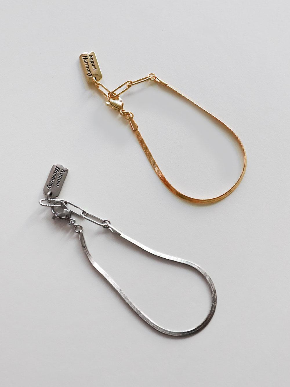 Flat Snake chain Bracelet