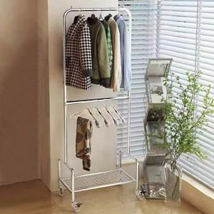 Zuge 이동식 2단 조절 행거 튼튼한 시스템 옷걸이행거