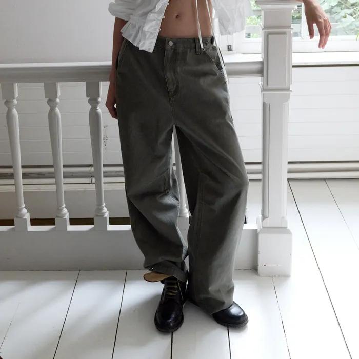 [2nd] Adjust khaki pants